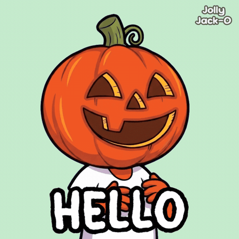 Orange Hello GIF by VeeFriends