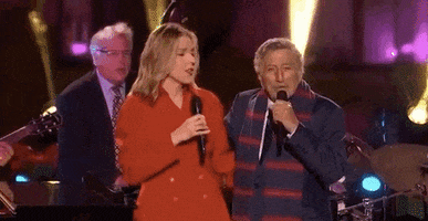 tony bennett christmas in rockefeller 2018 GIF by NBC