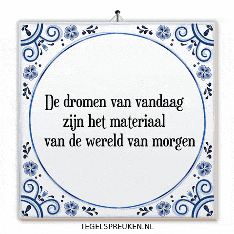 Hoop Spreuk GIF by Tegelspreuken.nl