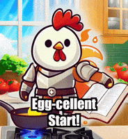 Breakfast Cooking GIF by Zorooster