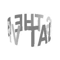 Text Sticker by The Brvtalist