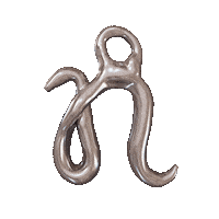 Letter Wiggle Sticker by Carol Civre