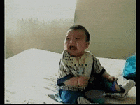 Baby Rolling On The Floor GIF