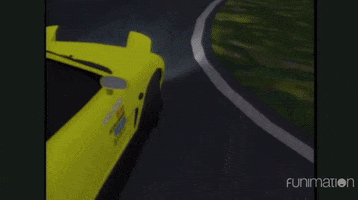initial d race GIF by Funimation