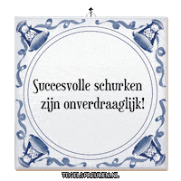 Trots Succes Sticker by Tegelspreuken.nl