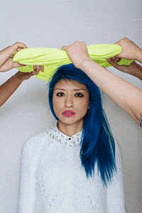 girl rain GIF by dot_pieces