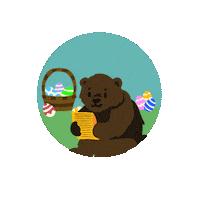 Happy Bear Sticker by LioxFoundation