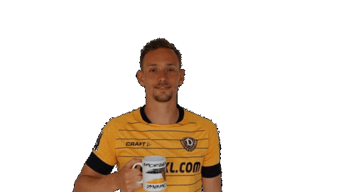 Coffee Cheers Sticker by SG Dynamo Dresden