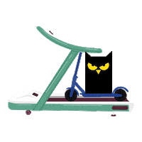 Fun Running Sticker by GUARANA