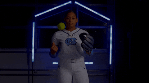 Ball Softball GIF by UNC Tar Heels
