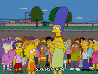 scared marge simpson GIF