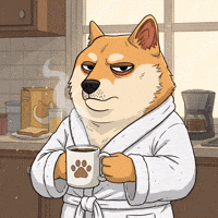 Tired Shiba Inu GIF by Doge Pound
