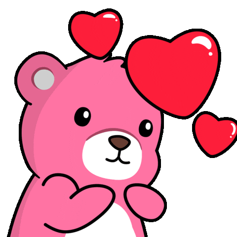 I Love You Kiss Sticker by BEARISH