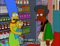 contemplating marge simpson GIF