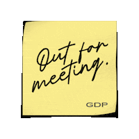 gdparchitects office meeting stickynote gdpmy Sticker