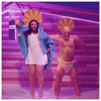 Drag Queen Christmas GIF by Jinkx and DeLa Holiday