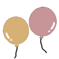 Party Balloon Sticker