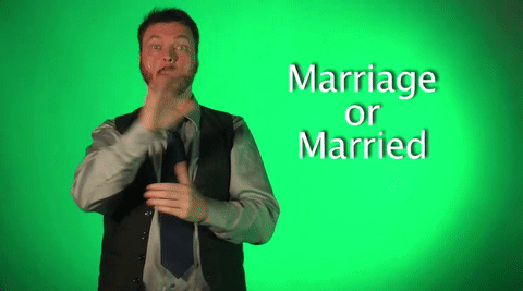 sign language marriage GIF by Sign with Robert