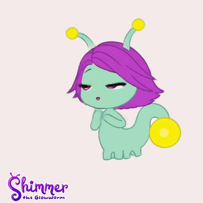 Wait What Hello GIF by ShimmertheGlowworm