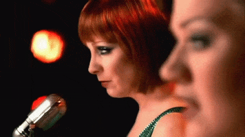 Kelly Clarkson GIF by Reba McEntire