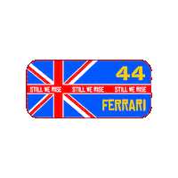 British Racing Sticker