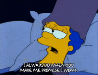 Tired Season 3 GIF by The Simpsons