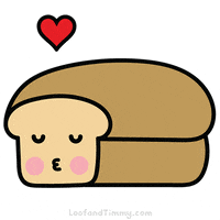 loofandtimmy love heart kiss kawaii GIF