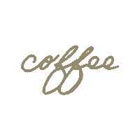 Coffee Gold Sticker