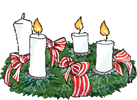 Winter Candle Sticker by krima&isa