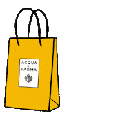 shopping gift Sticker by Acqua di Parma