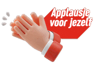 Hand Applause Sticker by Rode Kruis Nederland