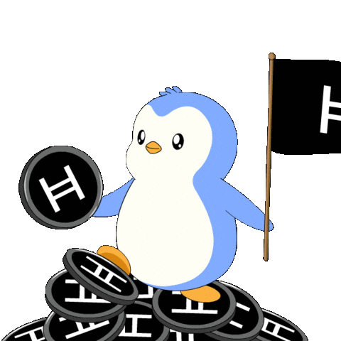 Crypto Penguin Sticker by Pudgy Penguins