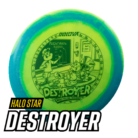 Disc Golf Sticker by Innova Discs