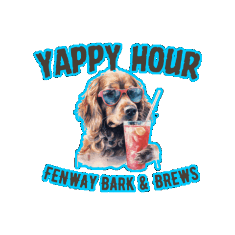 Dogs Sticker by FenwayBark