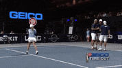 worldteamtennis sports sport dancing to GIF