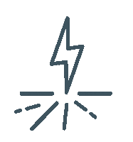 thetravelingteamm bolt ttt lightening bolt thetravelingteam Sticker