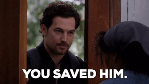 You Saved Him GIF by ABC Network