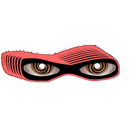 Eyes Shatter Sticker by Tasha Zima