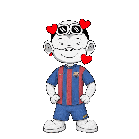 Red Earring Monkey Sticker by Zhot