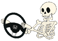 Halloween Driving Sticker by Honda