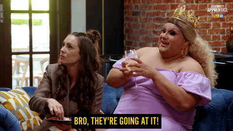 Excited Fight GIF by Celebrity Apprentice Australia