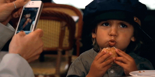 keeping up with the kardashians eating GIF