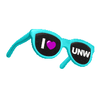 Lentes Sticker by Universidad Norbert Wiener