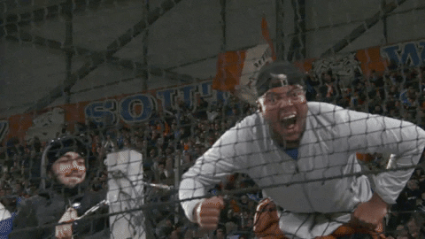 Happy Celebration GIF by Olympique de Marseille