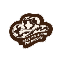 Leave Me Alone Cowboy Sticker by Hawaiian Tropic Fragrances