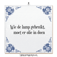 Humor Wijsheid Sticker by Tegelspreuken.nl