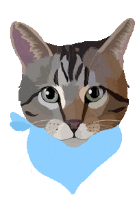 Cat Adopt Sticker by Watertown Humane Society