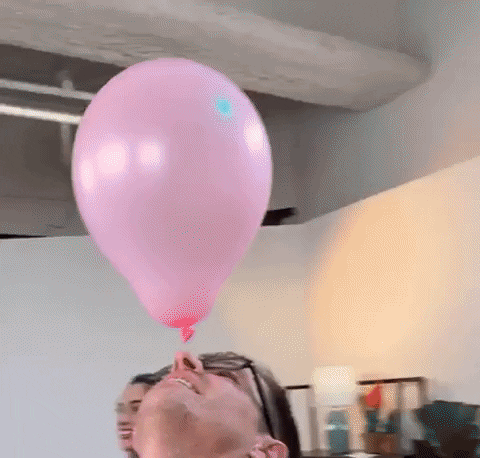 game show balloons GIF by evite