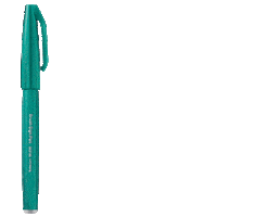 Pens Brush Pen Sticker by Pentel Nederland