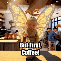 Coffee Trending Topics GIF by BuddhaFlyJourney